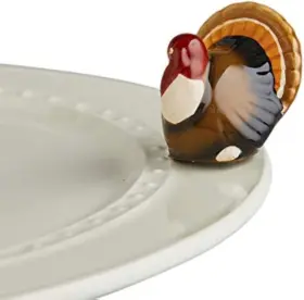 Nf Nora Fleming 609207831037 Gobble Turkey - Hand-painted Ceramic Thanksgiving Nf Nora Fleming 609207831037 Gobble Turkey - Hand-painted Ceramic Thanksgiving
