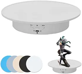 Onestop-stores 705353218668 Motorized Rotating Display Stand 7.87inch /17.6lbs Load 360 Degree Electric Ro