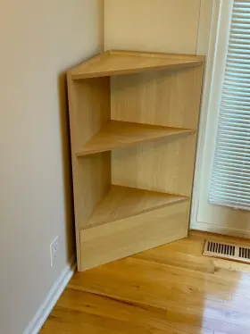 9037m Onlyhangers Economy Maple Triangle Corner Shelve Open Style For Retail Display Home Office 9037m Onlyhangers Economy Maple Triangle Corner Shelve Open Style For Retail Display Home Office
