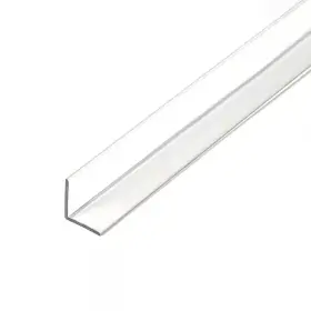 Outwater 313055117198 7/16 Inch D X 1/2 W 36 L Clear Butyrate Plastic 90 Uneven Leg Angle Mo