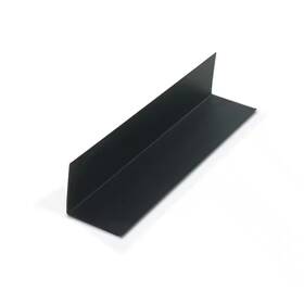 Outwater 445018015012 1-1/2 Inch D X W 72 L Black Styrene Plastic 90 Even Leg Angle Mo