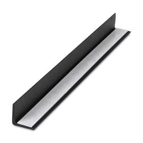 Outwater 445021172146 3/4 Inch D X W 36 L Black Styrene Plastic 90 Even Leg Angle Mouldi