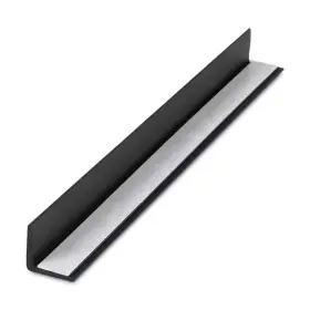 Outwater 445021172146 3/4 Inch D X W 36 L Black Styrene Plastic 90 Even Leg Angle Mouldi