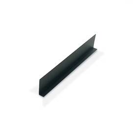 Outwater 705354019745 3/8 Inch D X 1-1/4 W 48 L Black Styrene Plastic 90 Uneven Leg Angle Mo