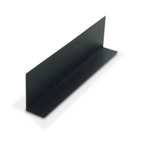 Outwater 726084754614 1 Inch D X 2 W 36 L Black Styrene Plastic 90 Uneven Leg Angle Moulding