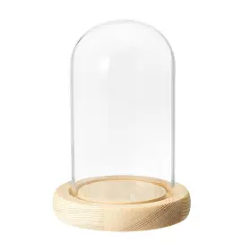 Pta230727tt000242 Patikil 4.7 Inch X2.8 Clear Cloche Glass Dome Bell Jar Display Case Tablet