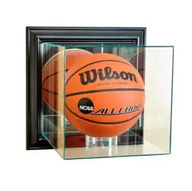 Perfect Cases 643749320598 Wmbk-b Wall Mounted Basketball Display Case Black