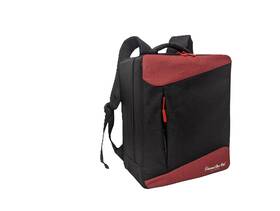 Personal Item Bags Size Matters 758261739190 Black Backpack With Red Accents Top And Bottom 18 X 14 8 Inches Flyes Free