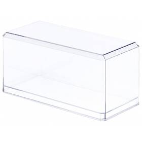 Pioneer Plastics 840003130836 084c Clear Plastic Beveled Edge Display Case 3.5 Inch W X 3.75