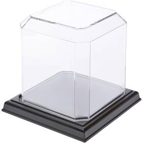 Pioneer Plastics Pd042-12 042cpbase Clear Plastic Softball Display Case With Base 4 Inch