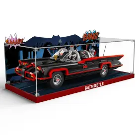 V035602 Pipart Acrylic Display Case For 76328 Batmobile Only Model Not Included