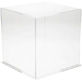 Plymor 783751042894 Clear Acrylic Display Case With Base 11 Inch X