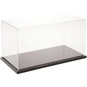 Plymor 783751042931 Clear Acrylic Display Case With Black Base 12 Inch W X 6 D H