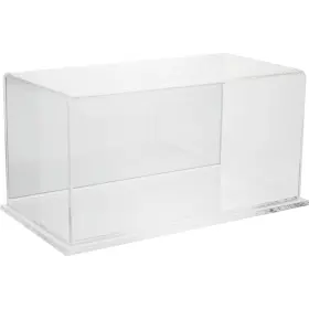 Plymor 783751091977 Clear Acrylic Display Case With Base Mirror Back 10 Inch X 5
