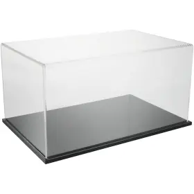 Plymor 783751091984 Clear Acrylic Display Case With Black Base 16 Inch X 10 8