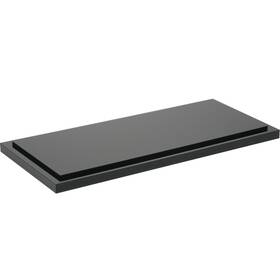 Plymor 783751092141 Black Acrylic Rectangular Display Base 9.5 Inch W X 4.25 D 0.5 H