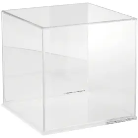 Plymor 840003107173 Acrylic Display Case With Clear Base Mirror Back 10 Inch X