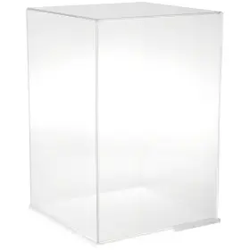 Plymor 840003107357 Clear Acrylic Display Case With Base 12 Inch W X D 18 H