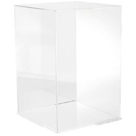 Plymor 840003107371 Clear Acrylic Case With Base Mirror Back 12 Inch W X D 18 H