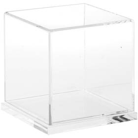 Plymor 840003107593 Clear Acrylic Display Case With Base 4 Inch X