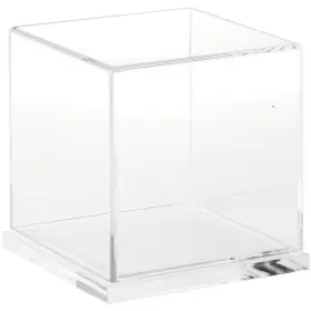 Plymor 840003107593 Clear Acrylic Display Case With Base 4 Inch X