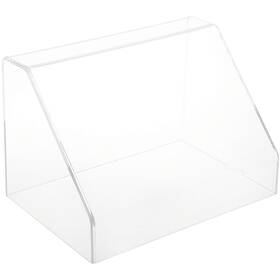 Plymor 840003109283 Clear Acrylic Slanted Front Display Case With No Base 12 Inch W X 8 D H