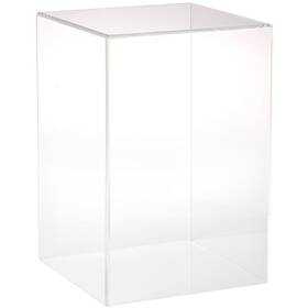 Plymor 840003110753 Clear Acrylic Display Case With No Base 8 Inch W X D 12 H