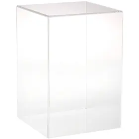 Plymor 840003110753 Clear Acrylic Display Case With No Base 8 Inch W X D 12 H