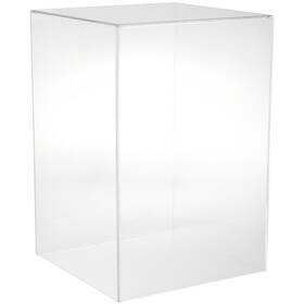 Plymor 840003110890 Clear Acrylic Display Case With No Base 12 Inch W X D 18 H