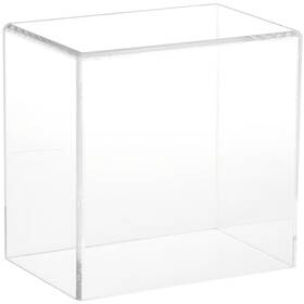Plymor 840003111019 Clear Acrylic Display Case With No Base 6 Inch W X 4 D H