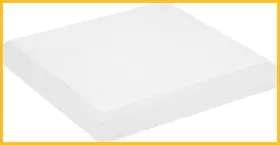 Ad0542f Plymor Frosted Acrylic Square Beveled Display Base 5 Inch W X D 0.75 H Ad0542f Plymor Frosted Acrylic Square Beveled Display Base 5 Inch W X D 0.75 H