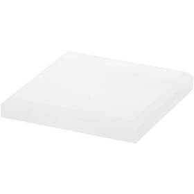 Plymor Ad0588f-6 Frosted Acrylic Square Beveled Display Base 3 Inch W X D 0.5 H Pack Of 6