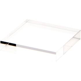 Plymor Ad1078-6 Clear Square Acrylic Display Base 2 Inch W X D 0.375 H Pack Of 6