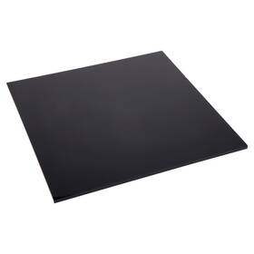 Plymor Ad2120b-12 Black Acrylic Square Polished Edge Base 10 Inch W X D 0.25 H 12 Pack