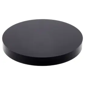 Ad2190b-24 Plymor Black Acrylic Round Standard-edge Base 3 Inch W X D 0.375 H 2 Pack 4