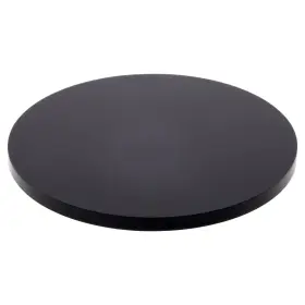 Ad2191b-24 Plymor Black Acrylic Round Standard-edge Display Base 4 Inch W X D 0.25 H 2 Pack4