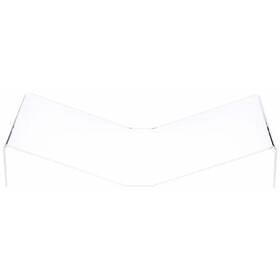 Plymor Ad2510 Clear Acrylic Open Book Display Stand Flat 19.625 Inch W X 12 D 3.5 H
