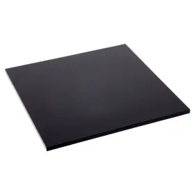 Ad3544b-24 Plymor Black Acrylic Rectangular Standard-edge Base 7 Inch W X D 24 Pack