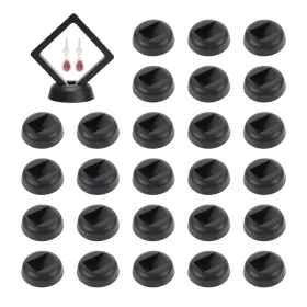 24iom1p1256rg Popetpop 30 Pcs Round Bases For 3d Floating Frame Display Case Circular Hold