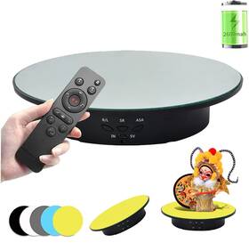 Qinmay Tn-20 360 Degree Rotating Display Stand Photography Turntable Wit