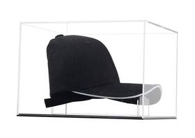 Qinry Qinry-1010-c01 Hat Display Case Baseball Football Cap Stand Holder Clear Acryli