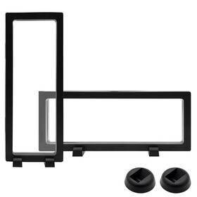 Qumeney K132 2pcs 3d Floating Frame Display Stands Transparent Hol