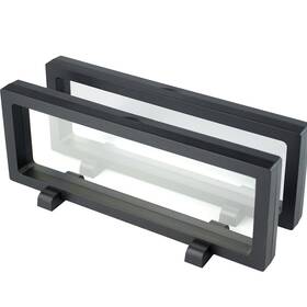 Rechiato 618202290268 2pcs 3d Floating Display Cases 9.1 Inch 3.5 0.8 Military Challenge Coin And Medall