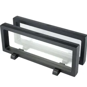 Rechiato 618202290268 2pcs 3d Floating Display Cases 9.1 Inch 3.5 0.8 Military Challenge Coin And Medall