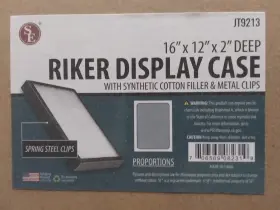 Jt9213 Riker Display Case 16 Inch X 12 2