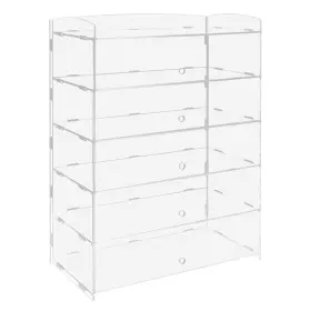 Rocoreny 769092585306 Acrylic Display Case 5 Tier Commercial Countertop Bakery Pastry Cabi
