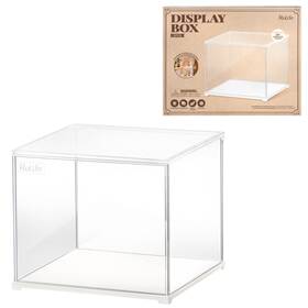 Rolife Df-03-l Acrylic Display Case Dust Cover For Collectibles Stackable Showcase D