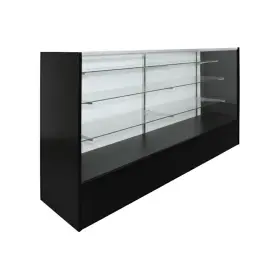 Sc-kd6g-bk Roxy Display Kc Store Fixtures 16307 Showcase Full Vision Black 70 Inch