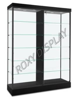 Roxy Display Sc-m888-bk High End Wall Showcase Retail Store Fixture Fully Assembled #sc-m888-bk