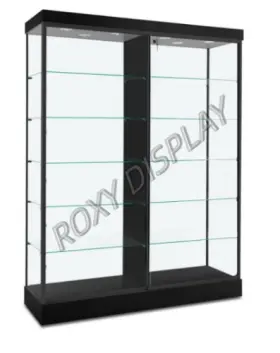 Sc-m888-bk Roxy Display High End Wall Showcase Retail Store Fixture Fully Assembled #sc-m888-bk Sc-m888-bk Roxy Display High End Wall Showcase Retail Store Fixture Fully Assembled #sc-m888-bk